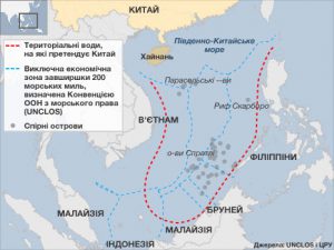 Південно-Китайське море – гаряча точка для США