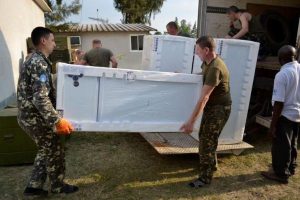 Завершився третій етап передислокації в ДР Конго миротворців