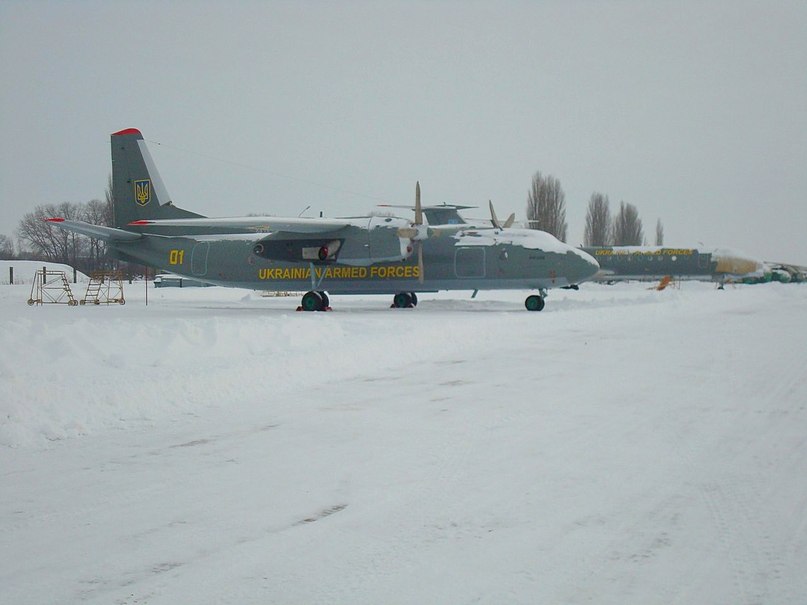 Новий камуфляж Ан-24 ПСУ 15 БрТрА