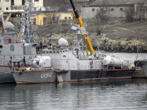 Виведення U-154 “Каховка” з ВМСУ