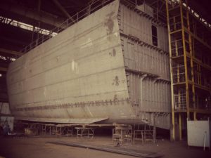 Корпус першого корвету 58250 готовий на 55%