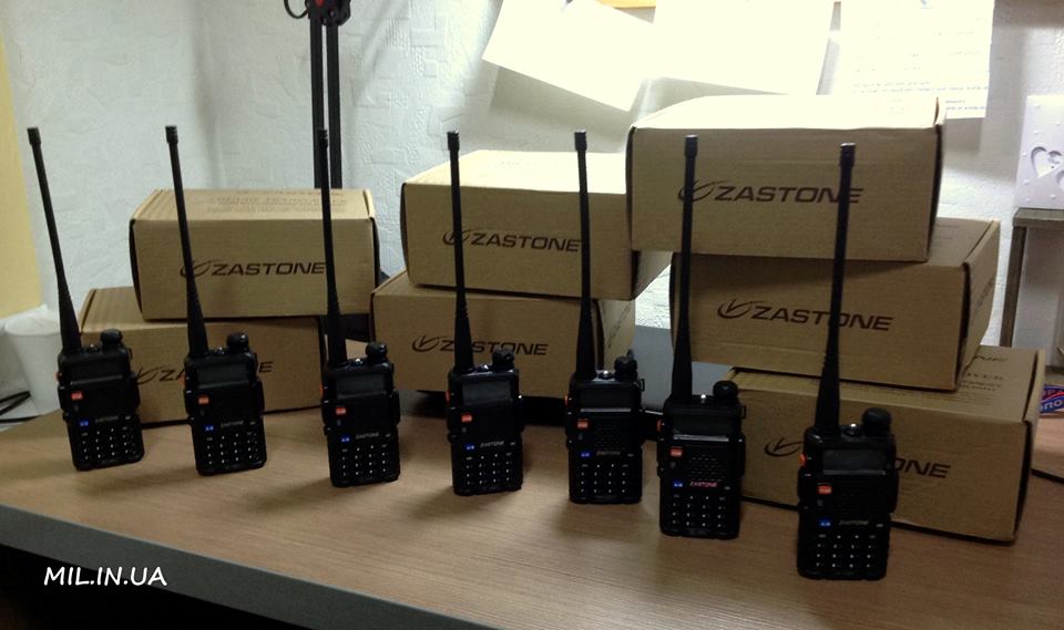 Приїхали 7 радіостанцій ZASTONE ZT-V8+ для Морської піхоти
