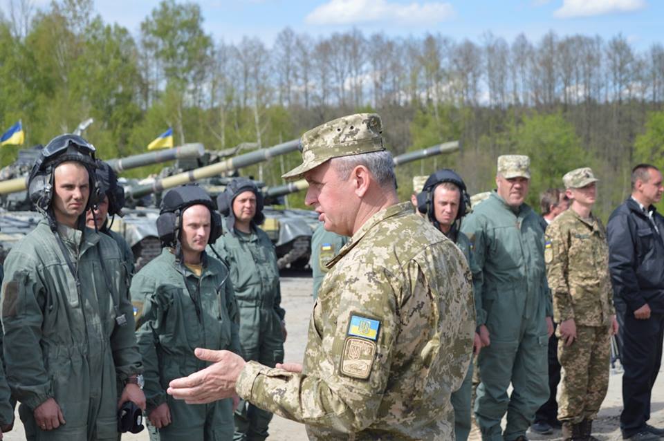 Підтримати нашу команду на «Strong Europe Tank Challenge» прибув начальник Генерального штабу Віктор Муженко