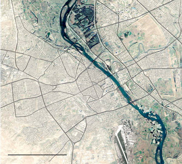 Операція по звільненню Мосула – супутникові знімки до і після неї