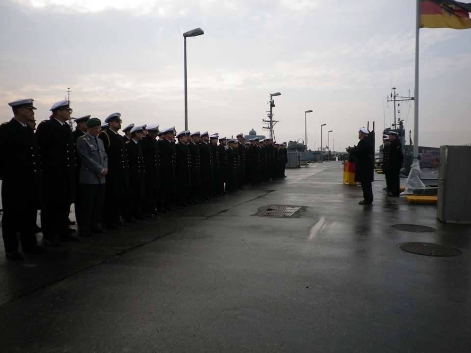 Відбулась офіційна церемонія виводу зі складу ВМС Німеччини десантного корабля L765 “Schlei”