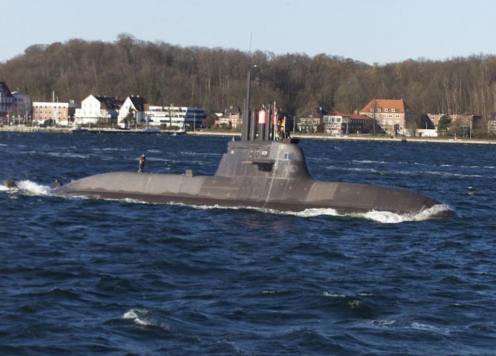 Підводний човен “U 31” типу 212A ВМС Німеччини вийшов у море після 3-х років ремонту