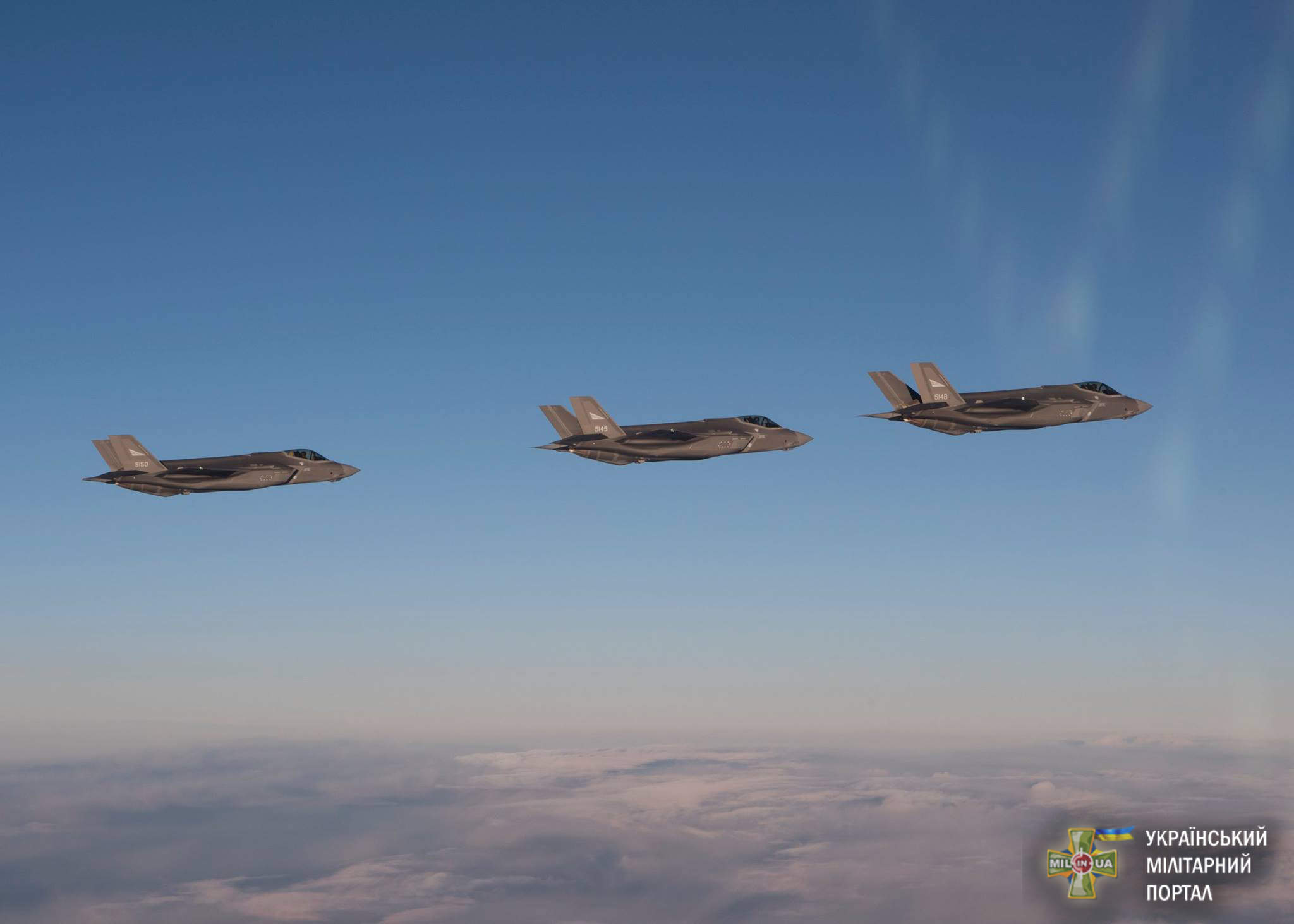 Норвегія отримала перші F-35 для своїх ВПС