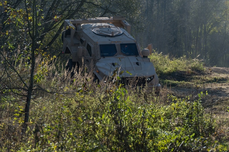 JLTV на випробуваннях у Литві