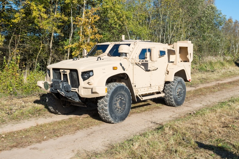 JLTV на випробуваннях у Литві