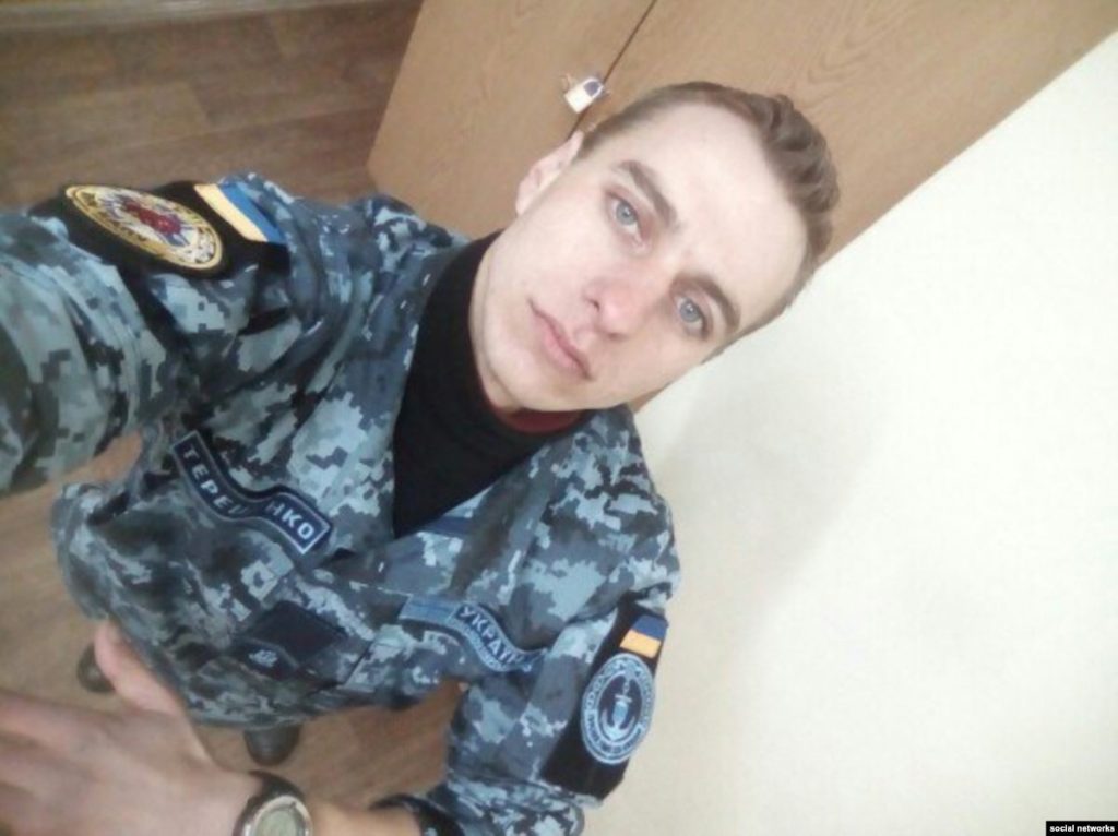 Старший матрос Володимир Терещенко