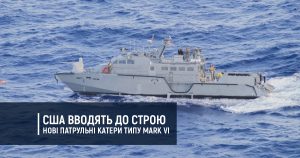 США вводять до строю нові патрульні катери типу Mark VI