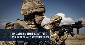 Ukrainian unit certified as a part of NATO Response Force