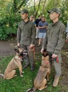 Чотирилапі захисники отримали нагороди