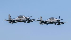 Два літаки Super Tucano прибули до Туркменістану