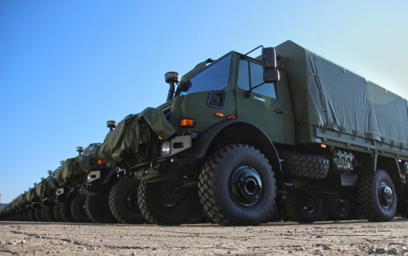 Литва отримала 110 вантажівок Unimog