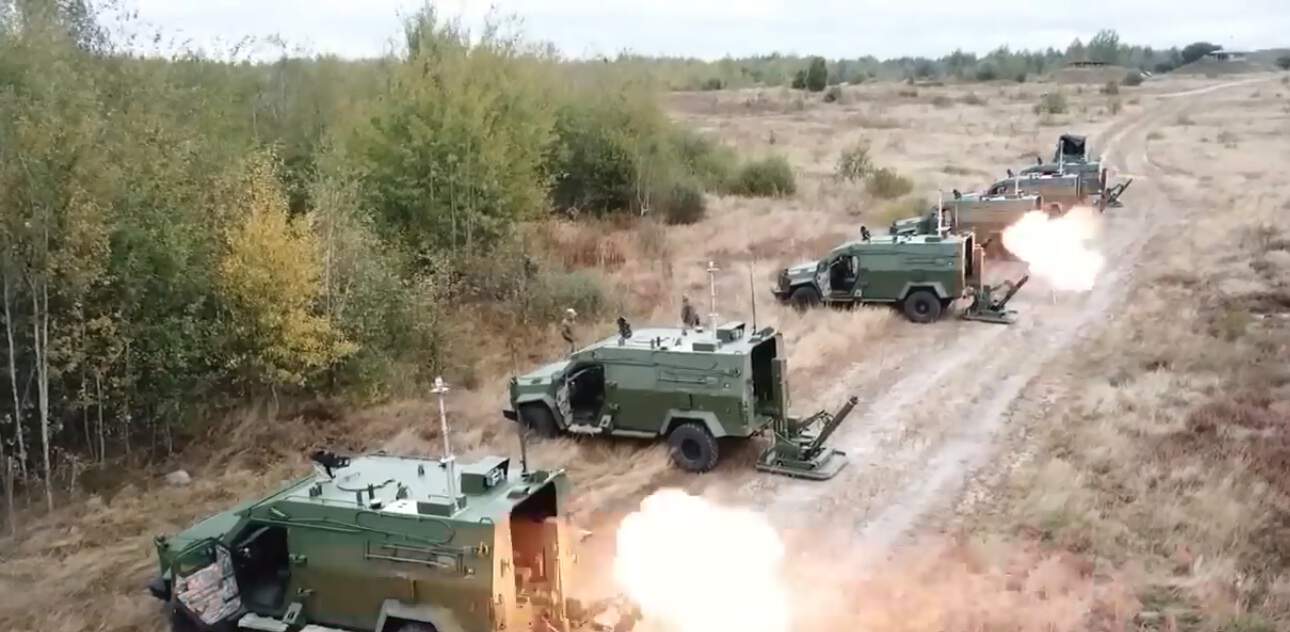 Ukrainian Army received first BARS-8MMK mobile mortar systems