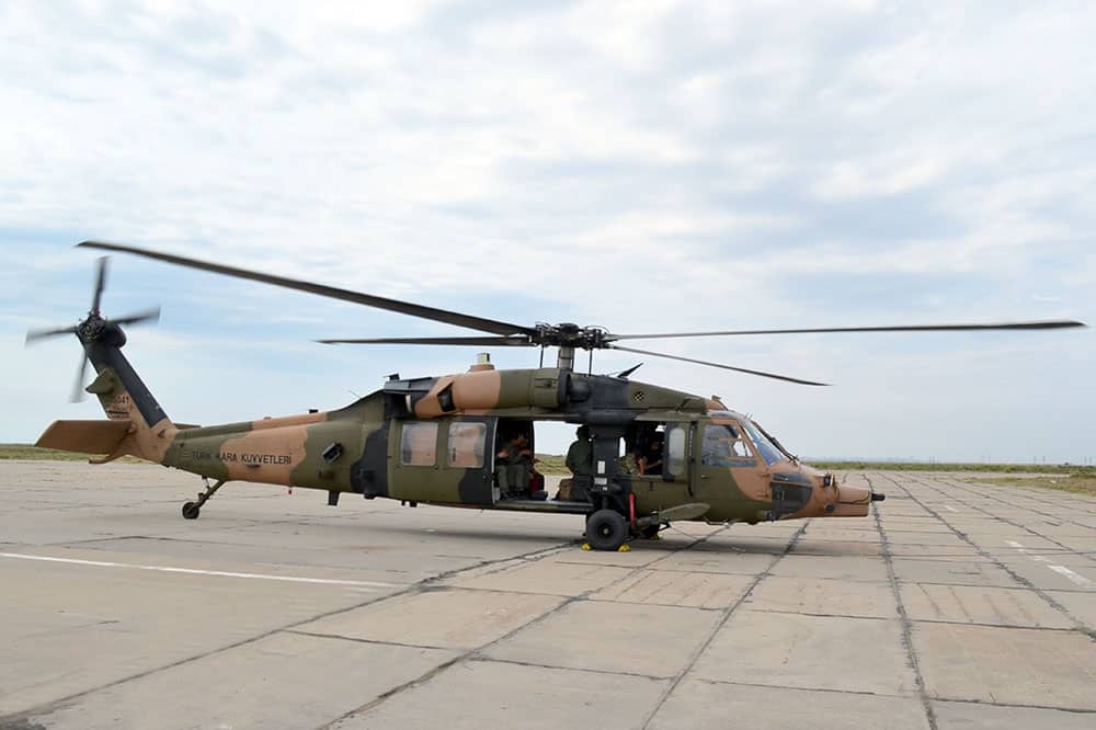 Турецький UH-70 в Азербайджані