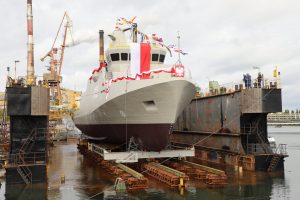 У Польщі спустили на воду новий тральщик