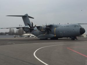 До Одеси завітав британський Airbus A400M