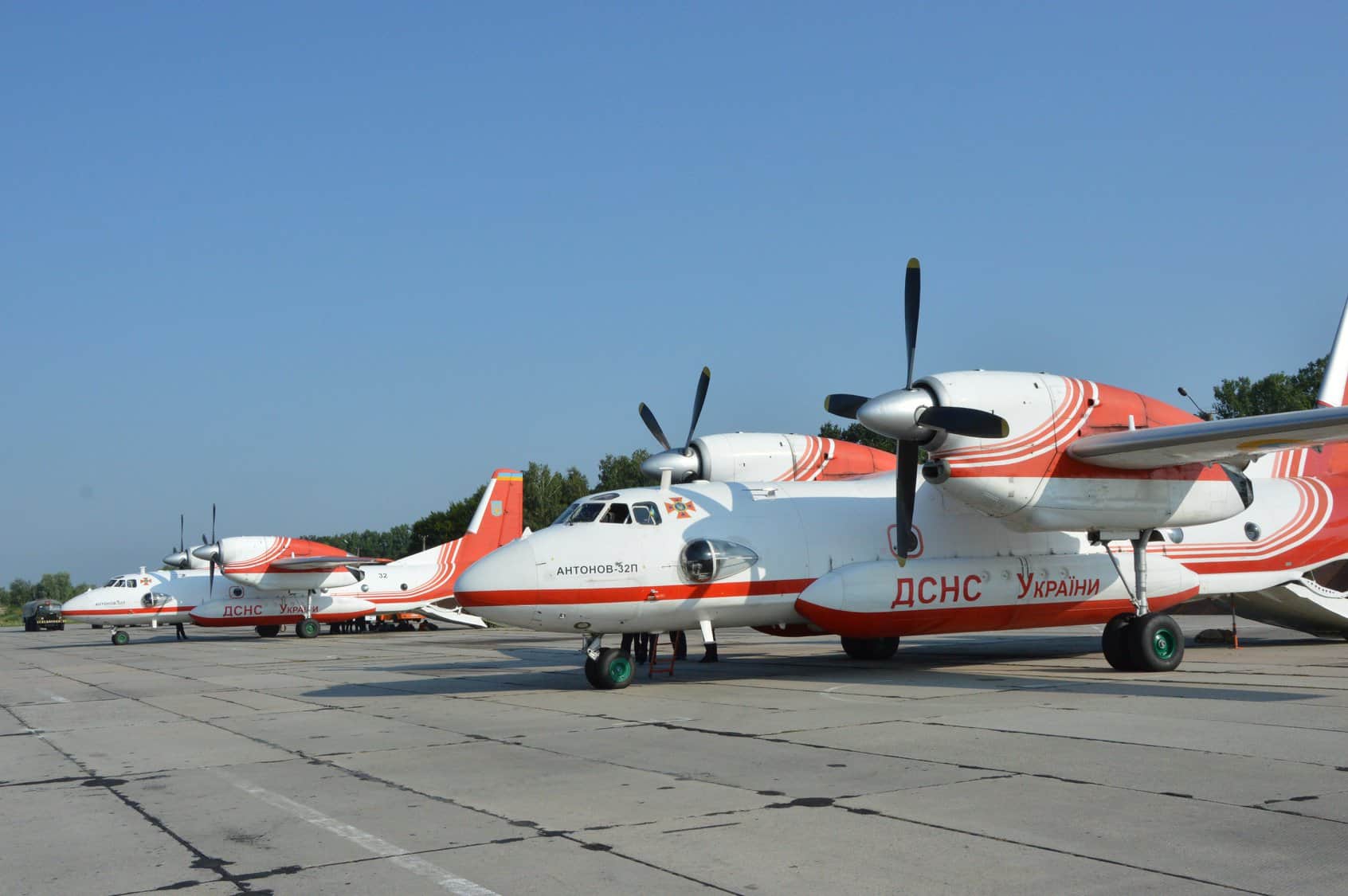 ДСНС модернізує зв’язок на пожежних Ан-32П