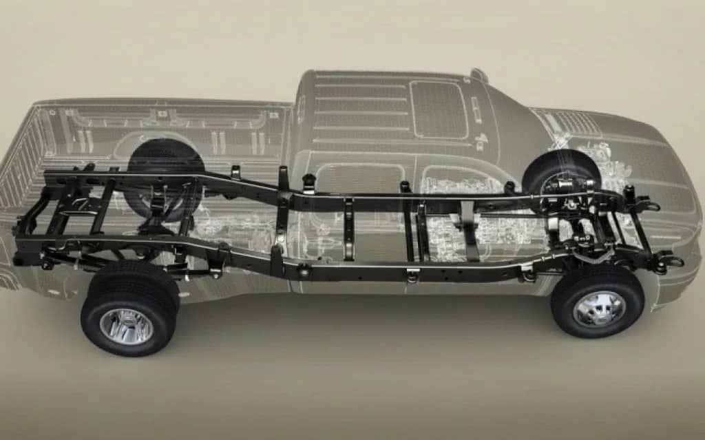 Несуча рама автомобіля Chevrolet Silverado Heavy Duty