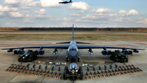 Американські B-52 літають над Мелітополем