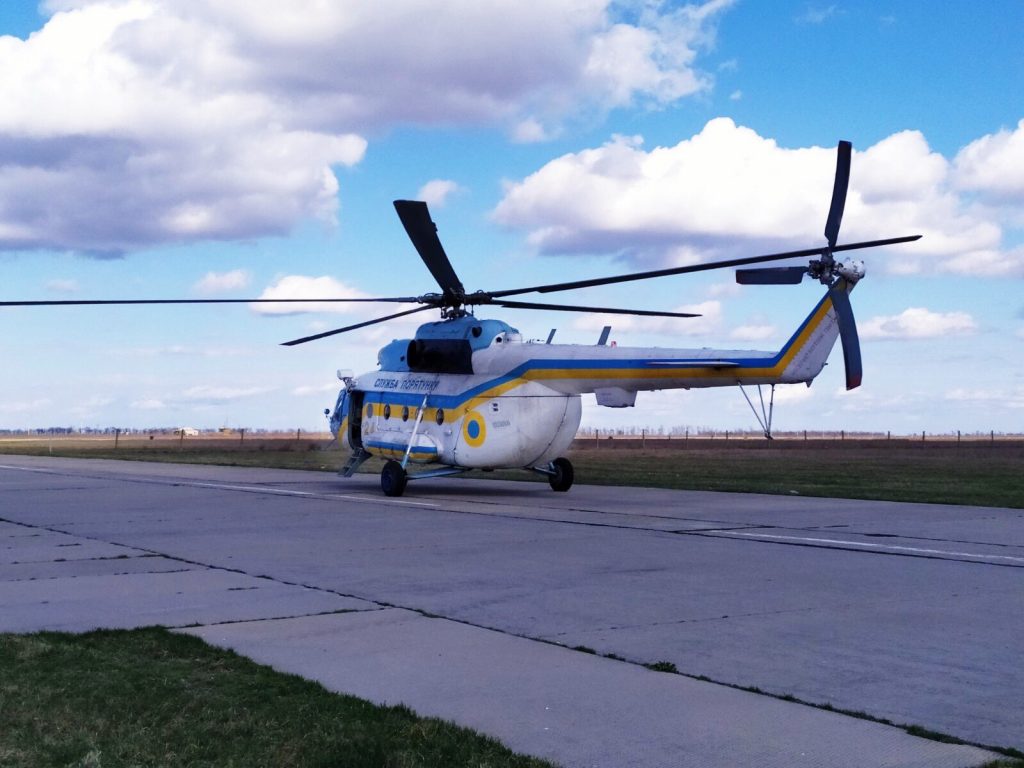 Пошуково-рятувальний гелікоптер Мі-8МТ ДСНС України 1