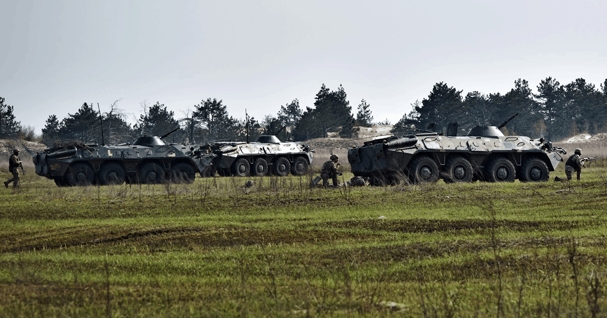 Морські піхотинці тренуються на Херсонщині