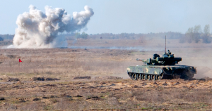 На полігоні провели танкові змагання