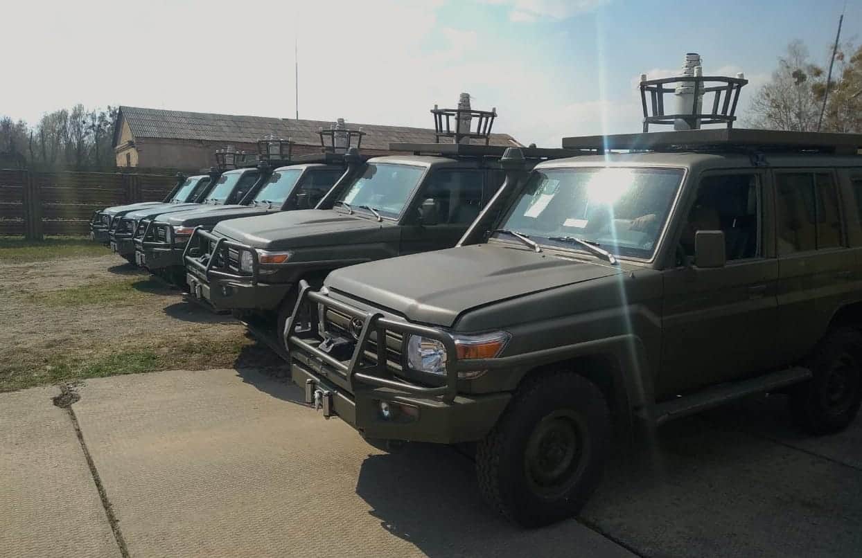 USA delivered Toyota Land Cruiser vehicles to Ukrainian Armed Forces