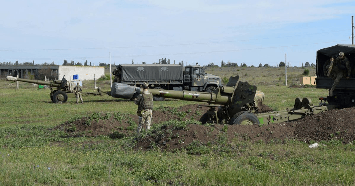 Артилеристи ВМС України провели тренування