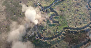 Опубліковано відео знищення позицій бойовиків