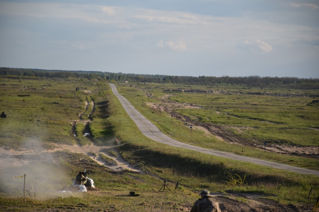 Пуски з ПТРК «Корсар»