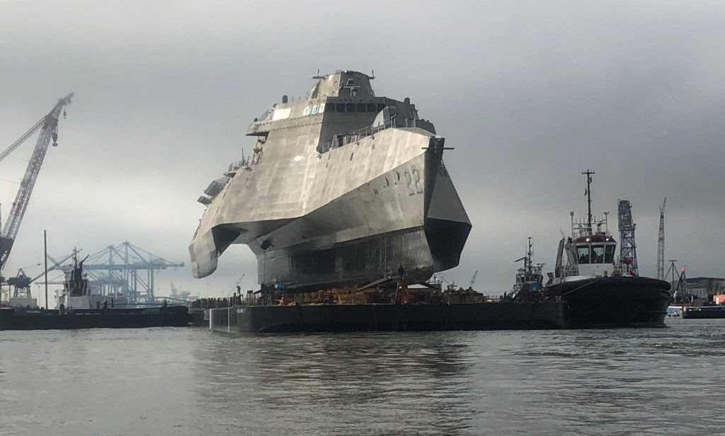 Корабель LCS-22 «Kansas City» класу «Independence». Фото: З відкритих джерел ЗМІ США