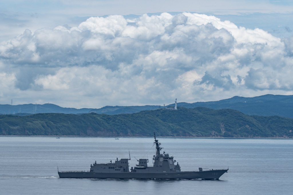 Есмінець Японії «Haguro» (DDG-180). Червень 2020. Фото: ЗМІ Японії