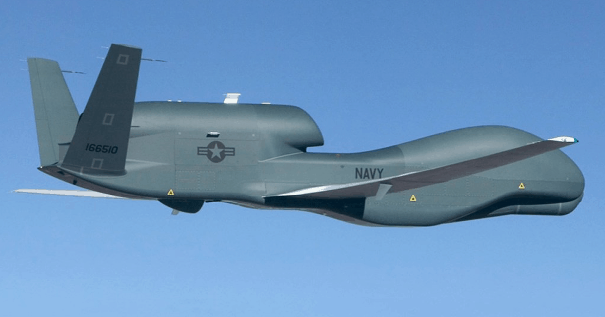 Над Україною літає розвідник США Global Hawk