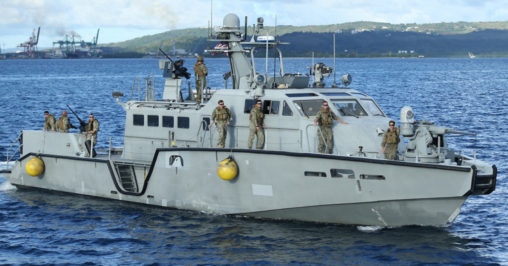 The production of the first Mark VI Patrol Boat for Ukraine is being ...