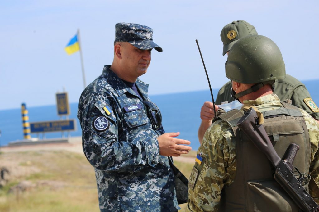 Спільні навчання в акваторії Чорного моря. Фото: ДПСУ