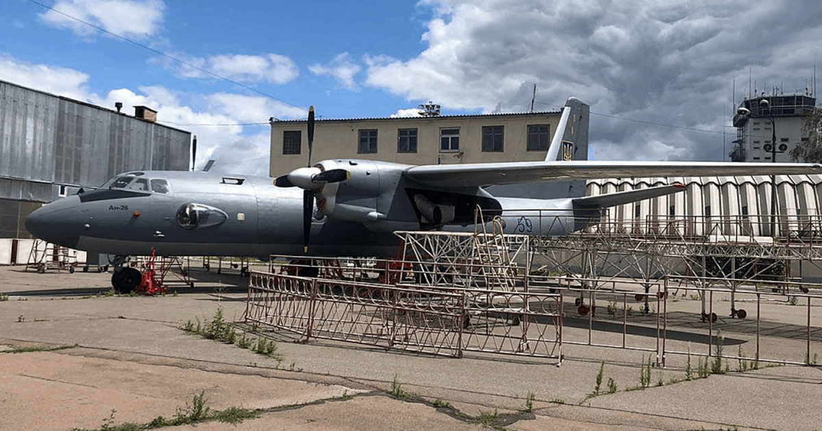 Відновлено пошкоджений літак АН-26 ЗСУ