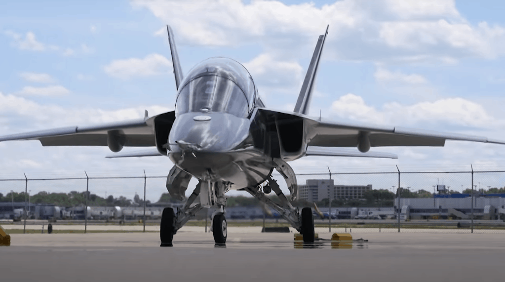 T-7A «Red Hawk» на випробуваннях. Фото: Boeing