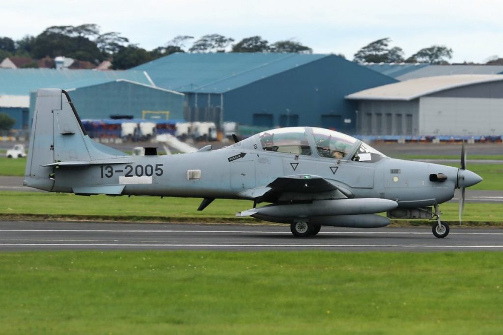 A-29В (EMB-314) «Super Tucano» ВПС Афганістану. 23.08.2020. Фото: ЗМІ Великої Британії