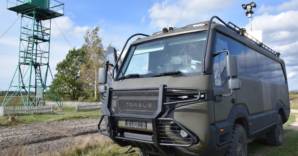 Мобільний тепловізійний комплекс на базі спеціальних автомобілів TORSUS PRAETORIAN. Фото: ДПСУ