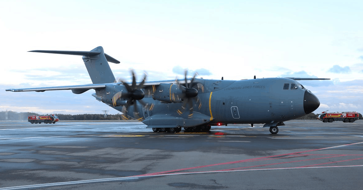 Люксембург отримав літак A400M