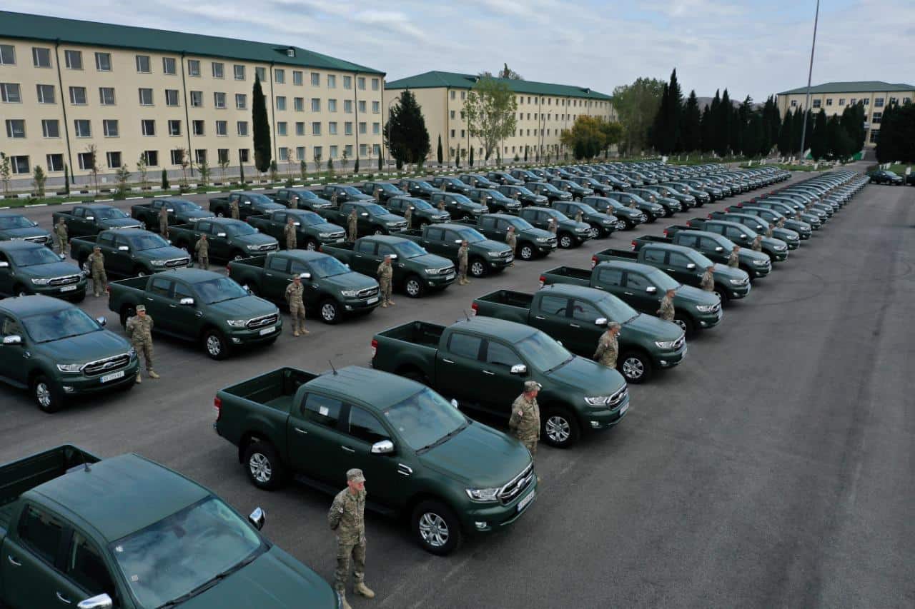 Армія Грузії отримала 160 Ford Ranger