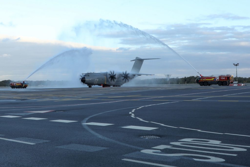 Літак A400M Збройних сил Люксембургу. Жовтень 2020. Фото: МО Люксембургу