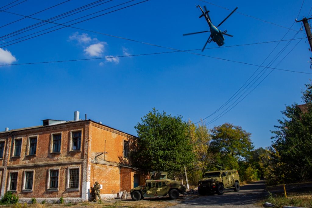 Спільні контрдиверсійні тренування. Жовтень 2020. Фото: НГУ