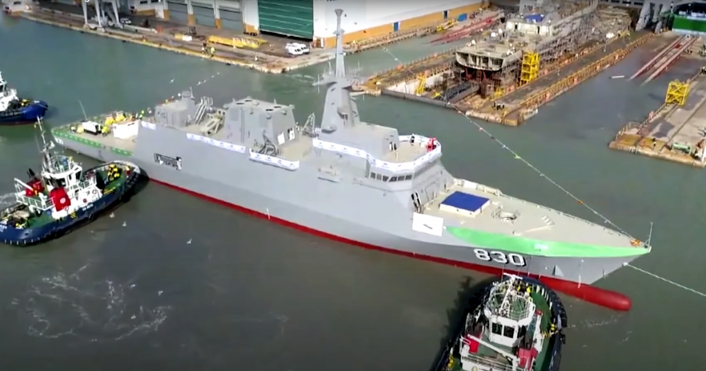 Корвет «Al Diriyah» (830) класу «Avante-2200» ВМС Саудівської Аравії від «Navantia». Листопад 2020. Фото: «Navantia»
