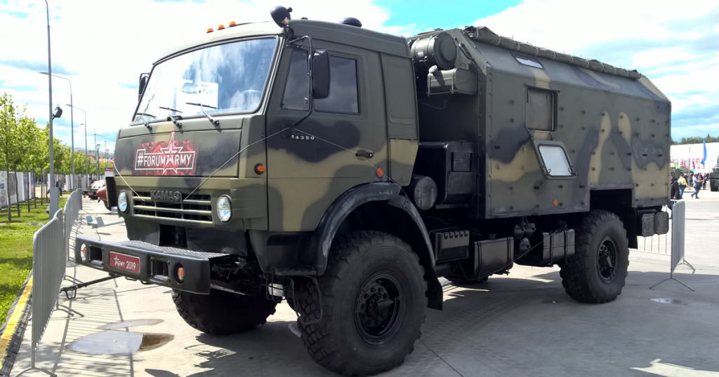 Наземна станція керування комплексу «Наводчик-2». 2019 рік. Фото з виставки РФ «Армия-2019»