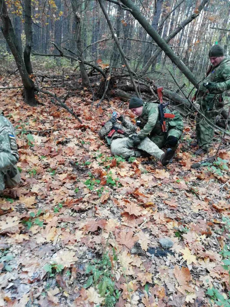 Тренування за курсом з мінної безпеки від благодійного фонду «Повернись живим»