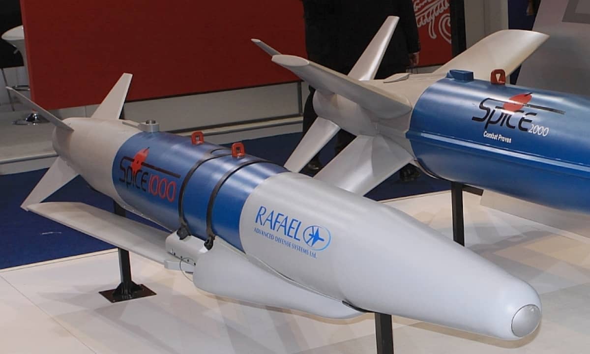 SPICE guided aerial bombs. Photo from open sources
